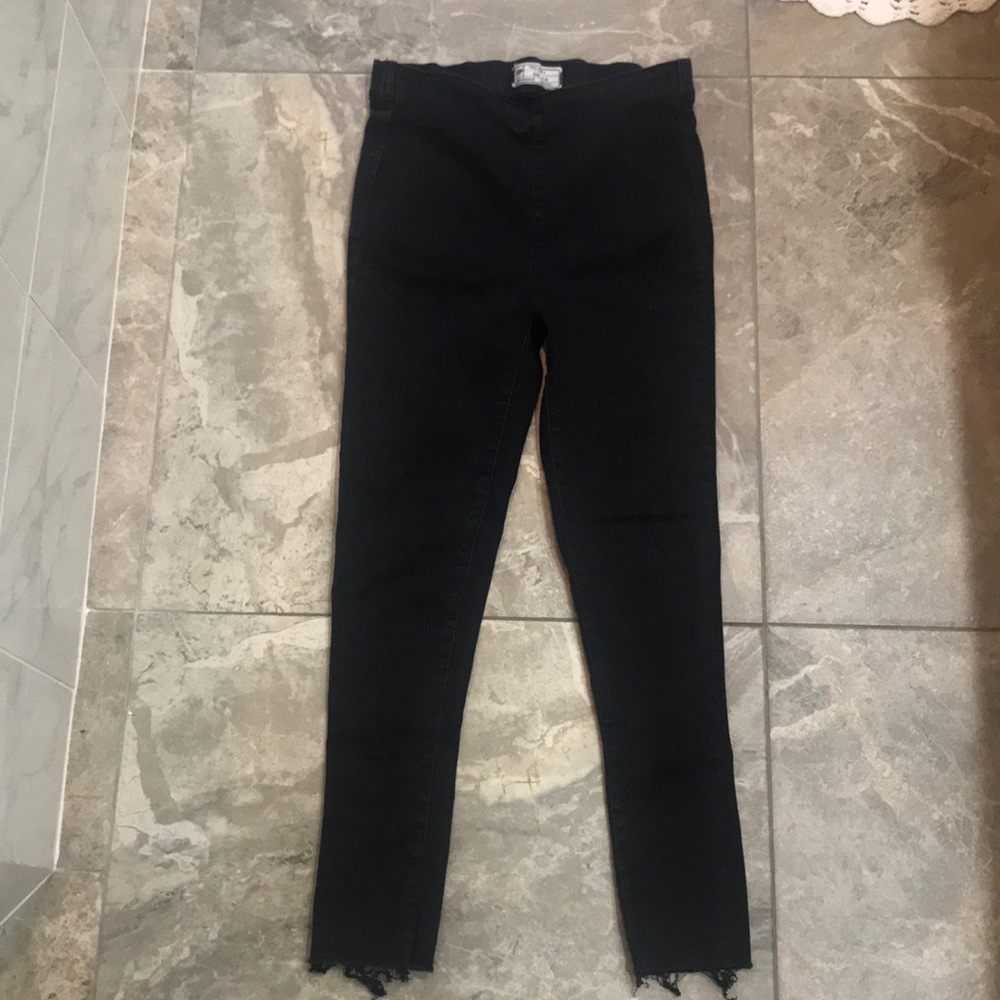 *****SOLD*******Free people high waisted skinny black jean